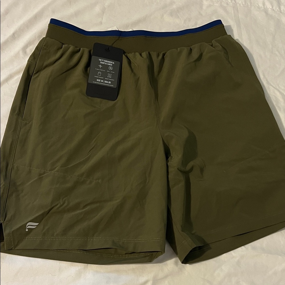 Fabletics Men's Olive Athletic Shorts